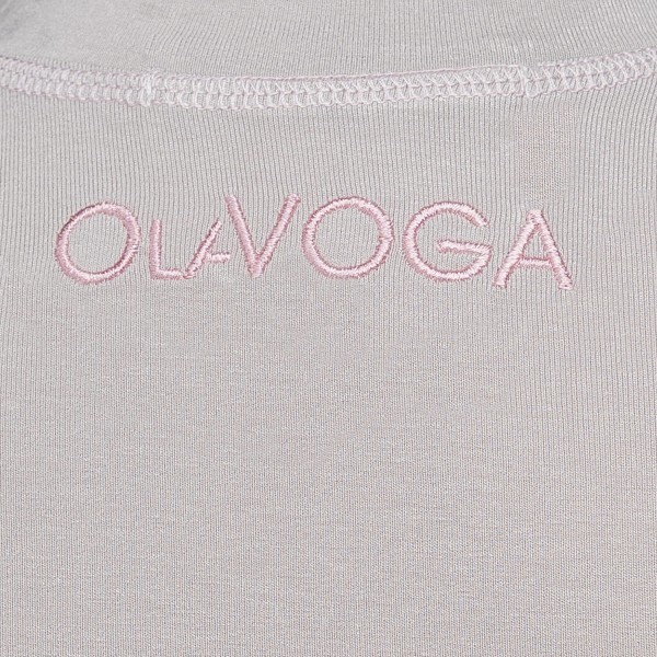 Top damski OLAVOGA LYON 2025 szary - maWer Fashion
