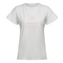T-shirt damski OLAVOGA GLASS 2025 ecru – maWer Fashion