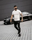T-shirt męski OLAVOGA COELLO 2025 ecru - maWer Fashion