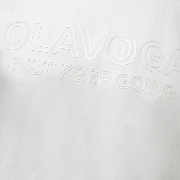 T-shirt męski OLAVOGA COELLO 2025 ecru - maWer Fashion