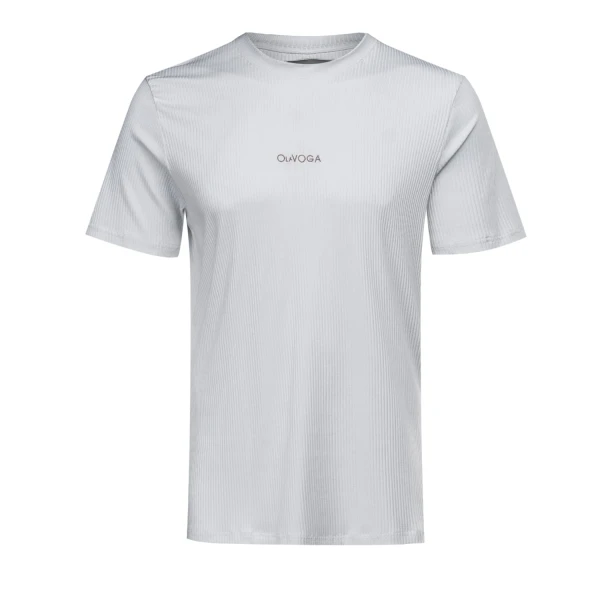 T-shirt męski OLAVOGA MORON 2025 ecru – maWer Fashion