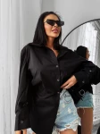 Koszula damska OLAVOGA WONDER 2025 czarna - maWer Fashion