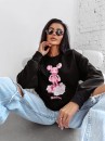 Bluza damska OLAVOGA AZAELA 2025 czarna – maWer Fashion