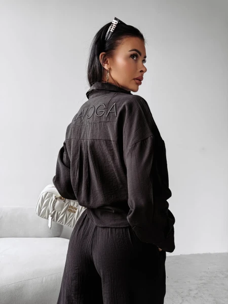 Komplet damski OLAVOGA SERENE 2025 czarny – maWer Fashion