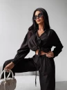 Komplet damski OLAVOGA SERENE 2025 czarny – maWer Fashion