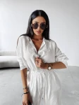 Komplet damski OLAVOGA SERENE 2025 ecru – maWer Fashion