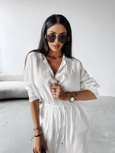 Komplet damski OLAVOGA SERENE 2025 ecru – maWer Fashion
