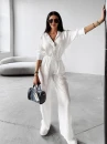 Komplet damski OLAVOGA SERENE 2025 ecru – maWer Fashion