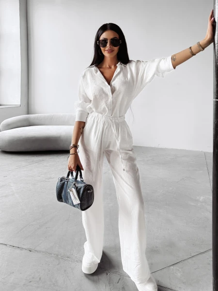 Komplet damski OLAVOGA SERENE 2025 ecru – maWer Fashion