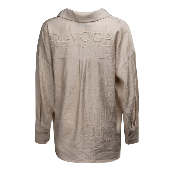 Komplet damski OLAVOGA SERENE 2025 jasny beż – maWer Fashion