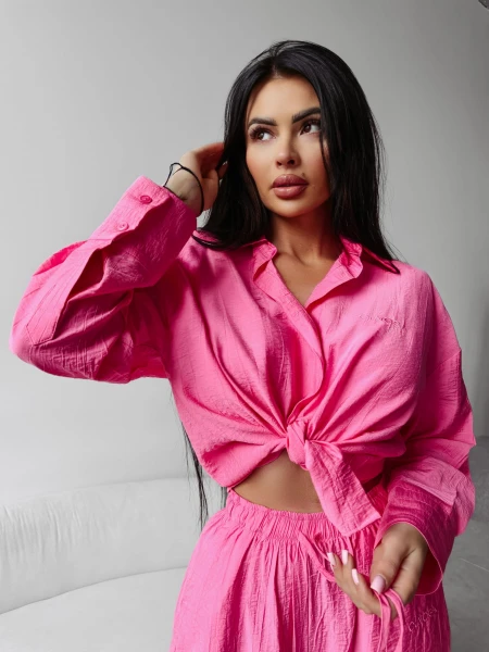 kKomplet damski OLAVOGA SERENE 2025 róż – maWer Fashion