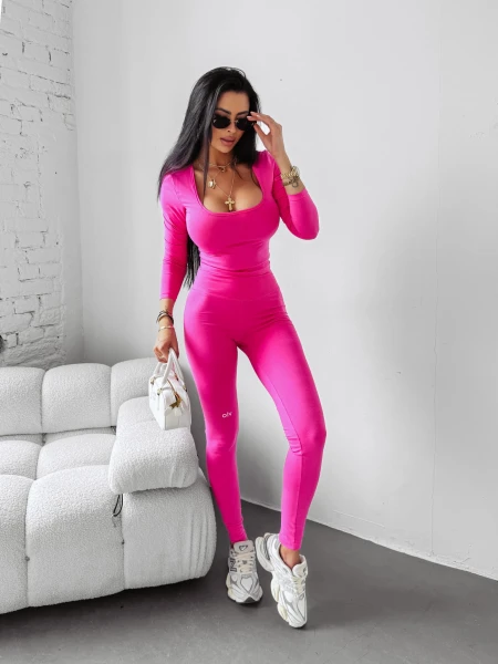 Komplet damski OLAVOGA COCONUT 2025 różowy – maWer Fashion