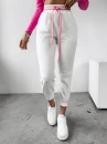 Spodnie damskie OLAVOGA MIRACLE 2025 ecru - maWer Fashion