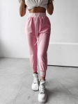 Spodnie damskie OLAVOGA MIRACLE 2025 pudrowy róż - maWer Fashion