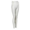 Legginsy damskie OLAVOGA LULLABY 2025 ecru – maWer Fashion