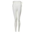 Legginsy damskie OLAVOGA LULLABY 2025 ecru – maWer Fashion