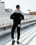 Komplet męski OLAVOGA GRAVITY 2025 czarny - maWer Fashion