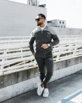 Komplet męski OLAVOGA GRAVITY 2025 szary - maWer Fashion