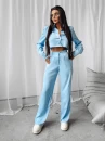 Komplet damski OLAVOGA ETIKE 2025 niebieski - maWer Fashion