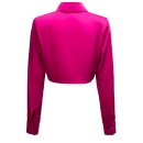 Komplet damski OLAVOGA ETIKE 2025 różowy - maWer Fashion