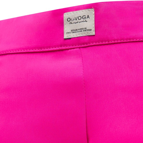 Komplet damski OLAVOGA ETIKE 2025 różowy - maWer Fashion