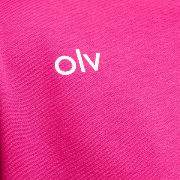 Komplet damski OLAVOGA DESSERT 2025 różowy - maWer Fashion