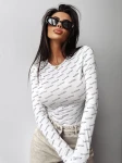 Body OLAVOGA HALLOW 2025 ecru z czarnym - maWer Fashion