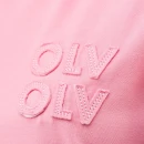 T-shirt damski OLAVOGA SOFT ROSE 2025 różowy - maWer Fashion