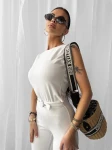 Komplet damski OLAVOGA SERENDIPITY 2025 ecru - maWer Fashion