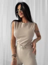 Komplet damski OLAVOGA SERENDIPITY 2025 latte - maWer Fashion