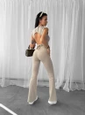 Komplet damski OLAVOGA SERENDIPITY 2025 latte - maWer Fashion