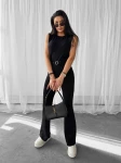 Komplet damski OLAVOGA SERENDIPITY 2025 czarny  - maWer Fashion