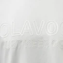 T-shirt męski OLAVOGA GO 2025 ecru - maWer Fashion
