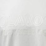 T-shirt męski OLAVOGA GO 2025 ecru - maWer Fashion
