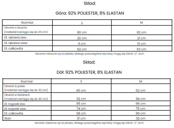 Komplet damski OLAVOGA GET OVER 2025 biały – maWer Fashion
