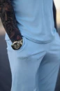 Komplet męski OLAVOGA PIFFLE 2025 niebieski – maWer Fashion