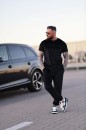 Komplet męski OLAVOGA PIFFLE 2025 czarny – maWer Fashion