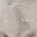Komplet damski OLAVOGA TIPSY 2025 beżowy - maWer Fashion