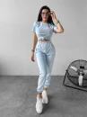 Komplet damski OLAVOGA GET OVER 2025 niebieski – maWer Fashion
