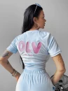 Komplet damski OLAVOGA GET OVER 2025 niebieski – maWer Fashion