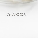 Bluza damska OLAVOGA COLLAGE 2025 ecru - maWer Fashion