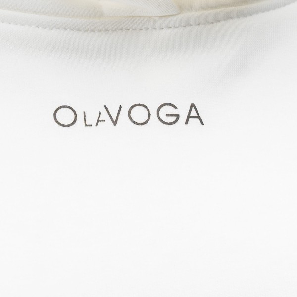 Bluza damska OLAVOGA COLLAGE 2025 ecru - maWer Fashion