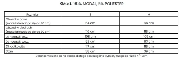 Spodnie damskie OLAVOGA XAUS 2025 beż – maWer Fashion