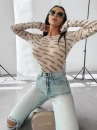 Body damskie OLAVOGA POND 2025 beżowe - maWer Fashion