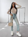 Body damskie OLAVOGA POND 2025 beżowe - maWer Fashion