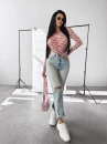 Body damskie OLAVOGA POND 2025 pudrowy róż - maWer Fashion