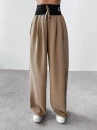 Spodnie damskie OLAVOGA XAUS 2025 beż – maWer Fashion
