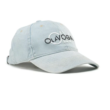 Czapka damska OLAVOGA PORTA 2025 jasny jeans