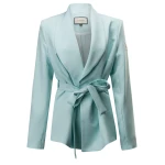 Komplet damski OLAVOGA MARGARITA 2025 niebieski - maWer Fashion