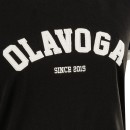 T-shirt damski OLAVOGA MURANI 2025 czarny - maWer Fashion